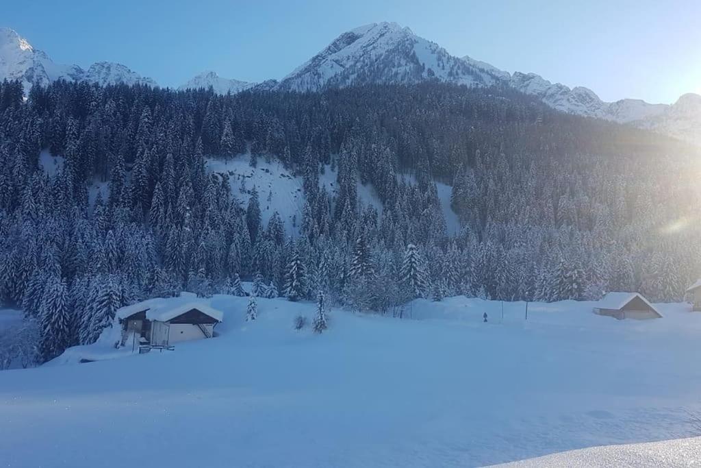 Chalet Rustico Bertolini Per Gruppi! Villa Vermiglio Ngoại thất bức ảnh