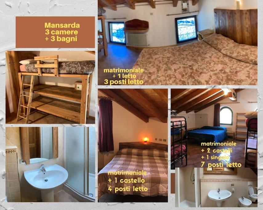 Chalet Rustico Bertolini Per Gruppi! Villa Vermiglio Ngoại thất bức ảnh