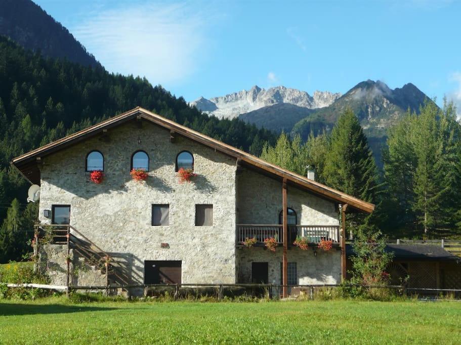 Chalet Rustico Bertolini Per Gruppi! Villa Vermiglio Ngoại thất bức ảnh